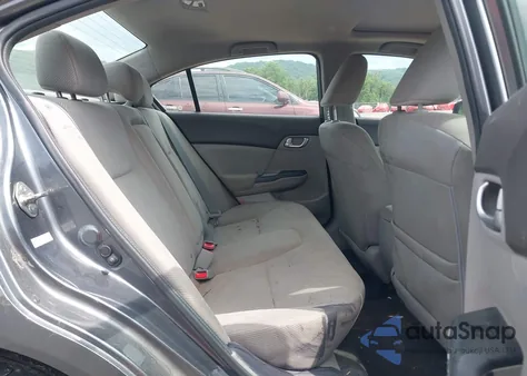 2012 Honda Civic Ex из США, поврежденный, VIN 19XFB2F86CE385282